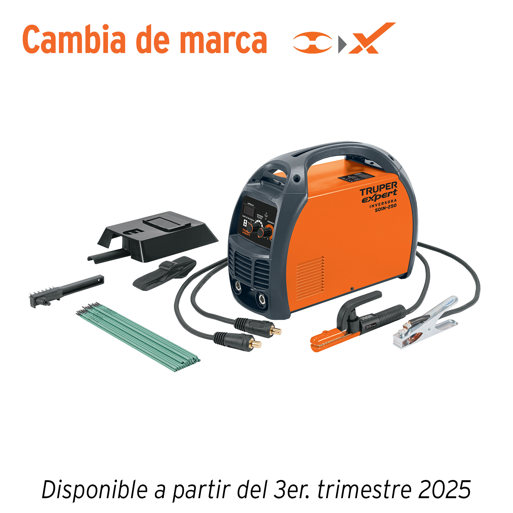 Soldadora inversora 250A, 220V, TRUPER