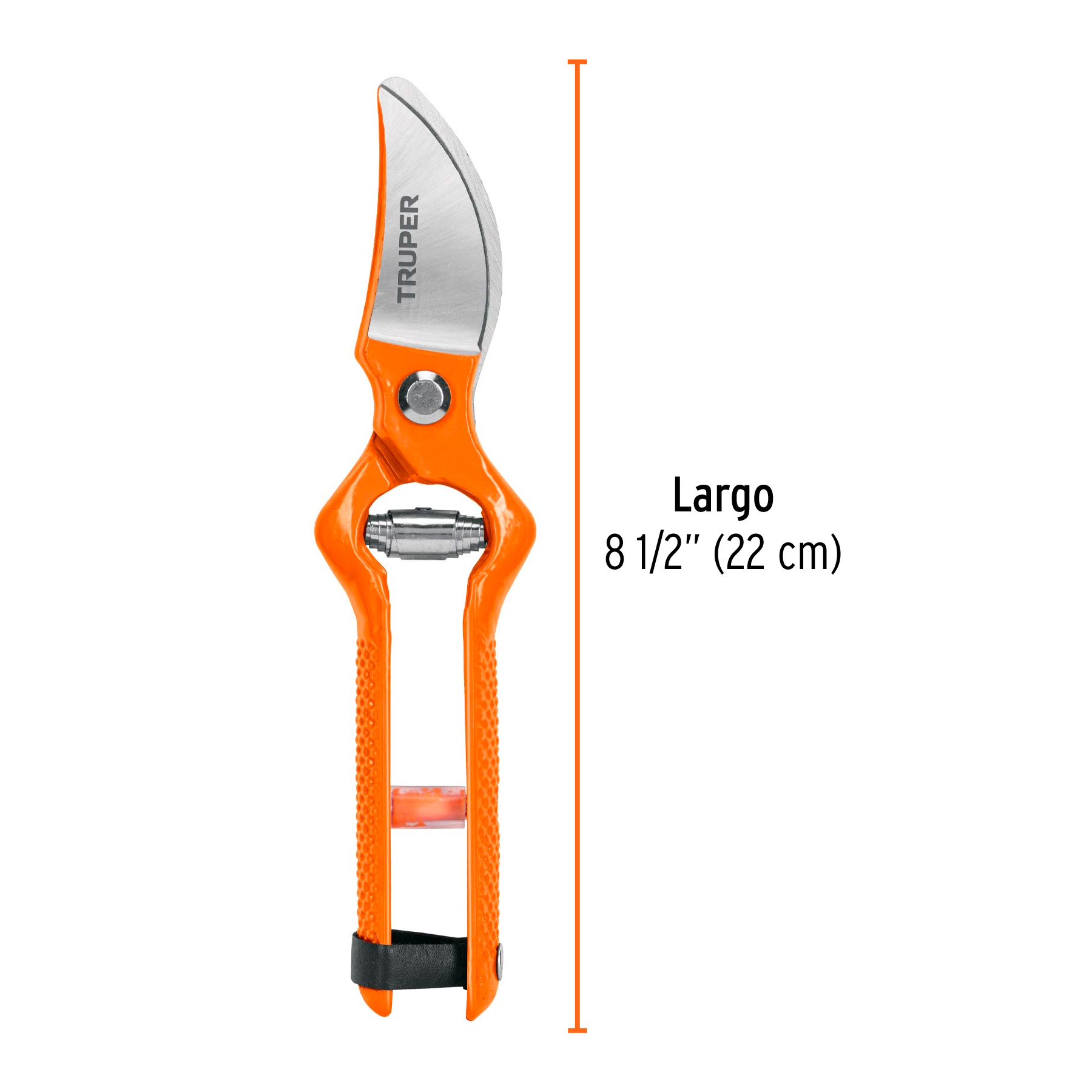 Tijera para poda 8-1/2' forjada cuchilla de paso, Truper - Imagen 3