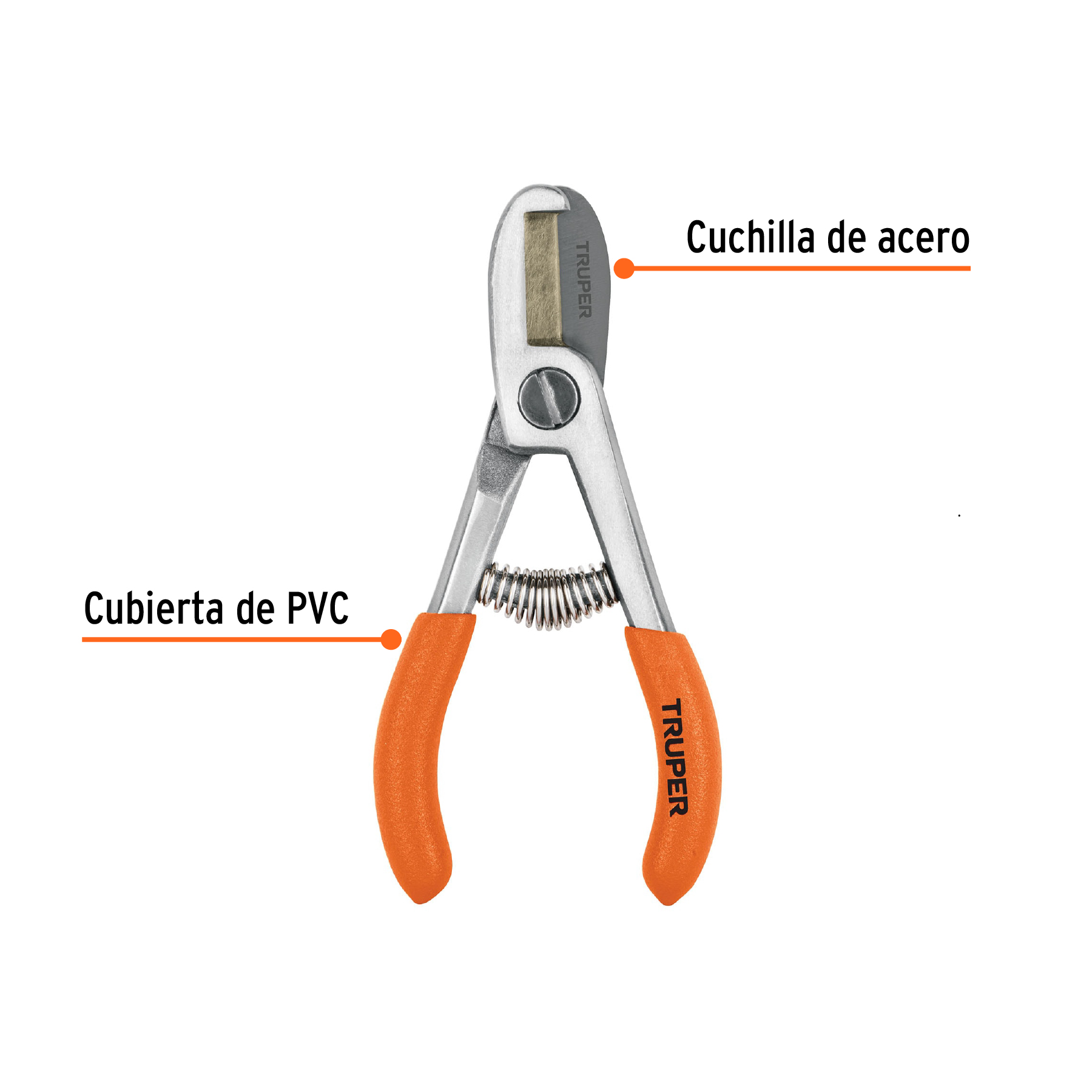 Tijera forjada para poda 5-1/2', aguacatera, Truper - Imagen 2