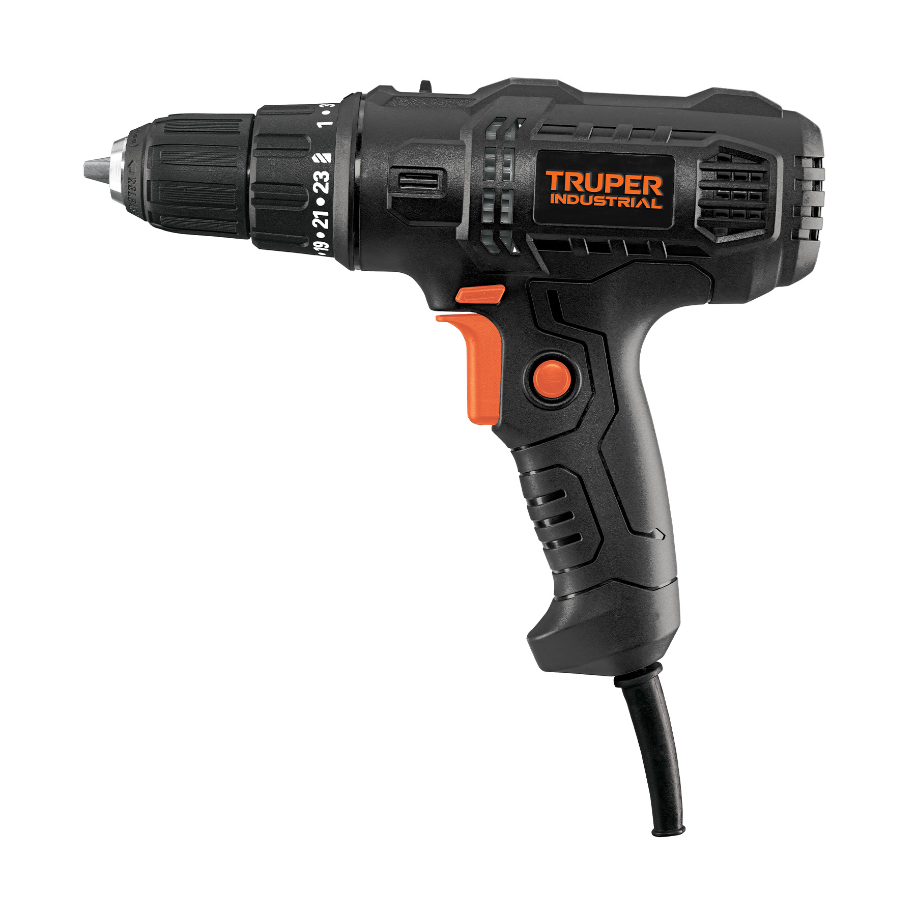 Taladro atornillador 3/8', 400W, TRUPER INDUSTRIAL