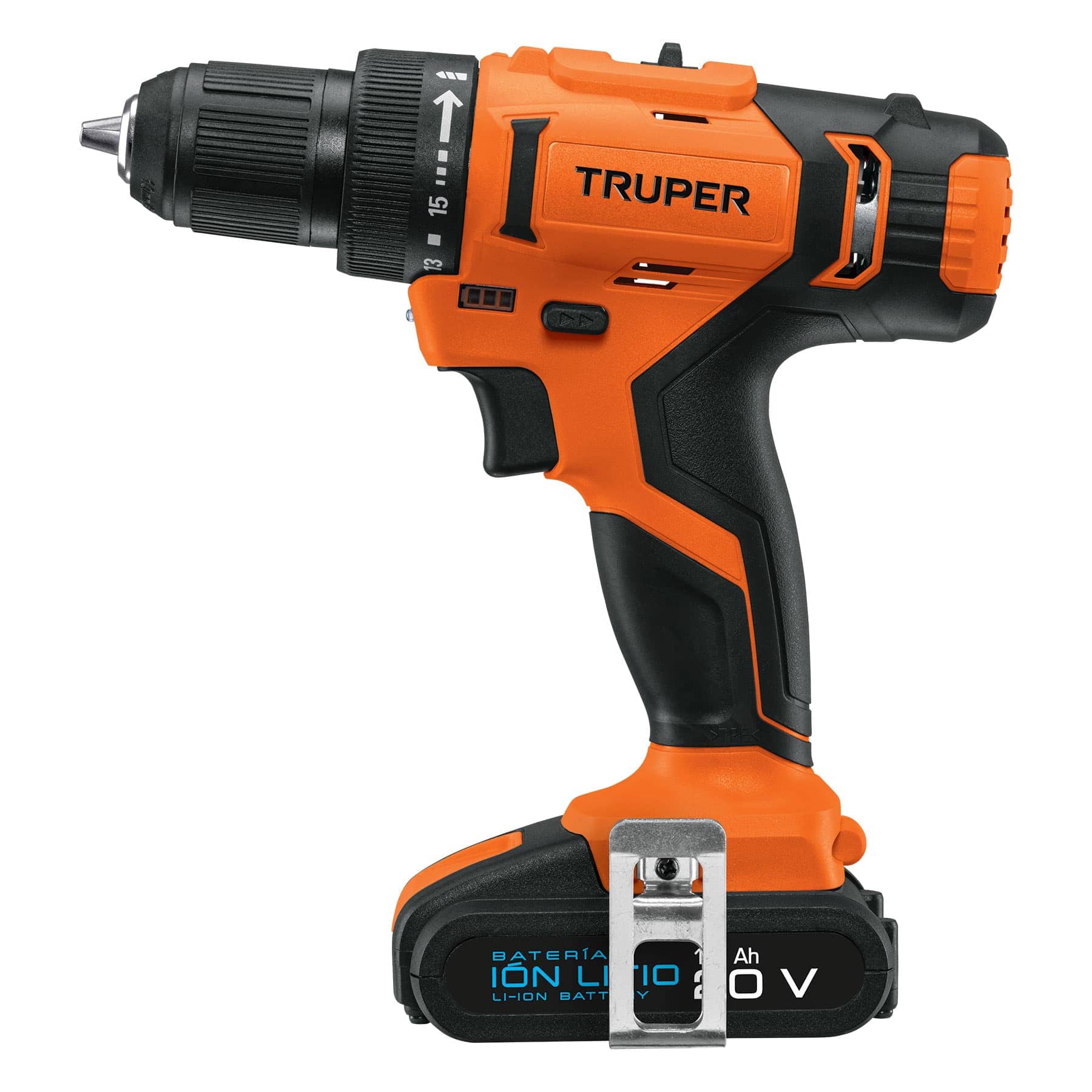 Taladro 1/2', 20V, 1 batería 2Ah, TRUPER