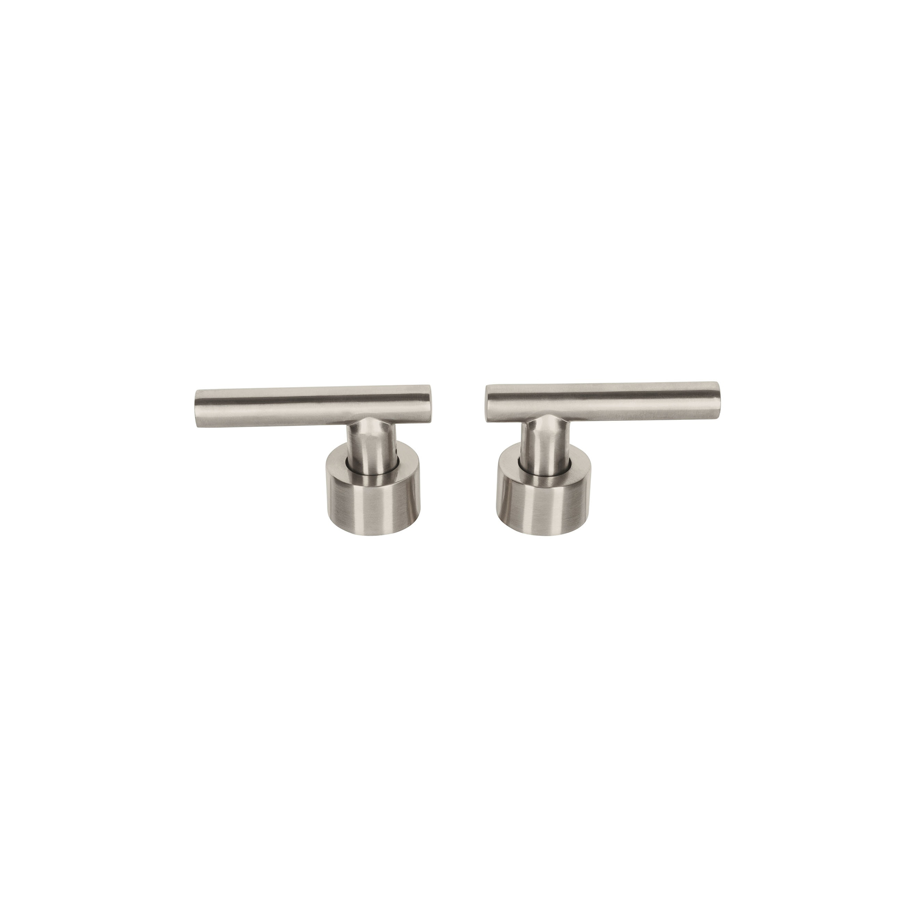 Juego de 2 manerales para mezcladora, palanca, satín, Tubig