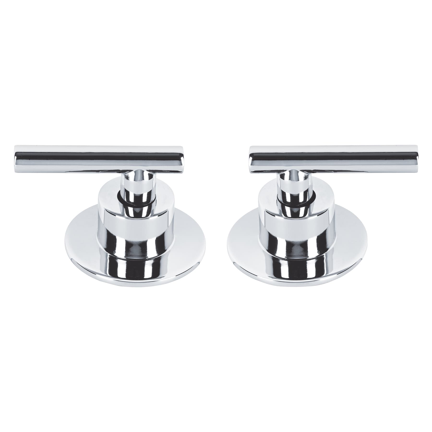 Juego de 2 manerales para regadera, palanca, cromo, Tubig