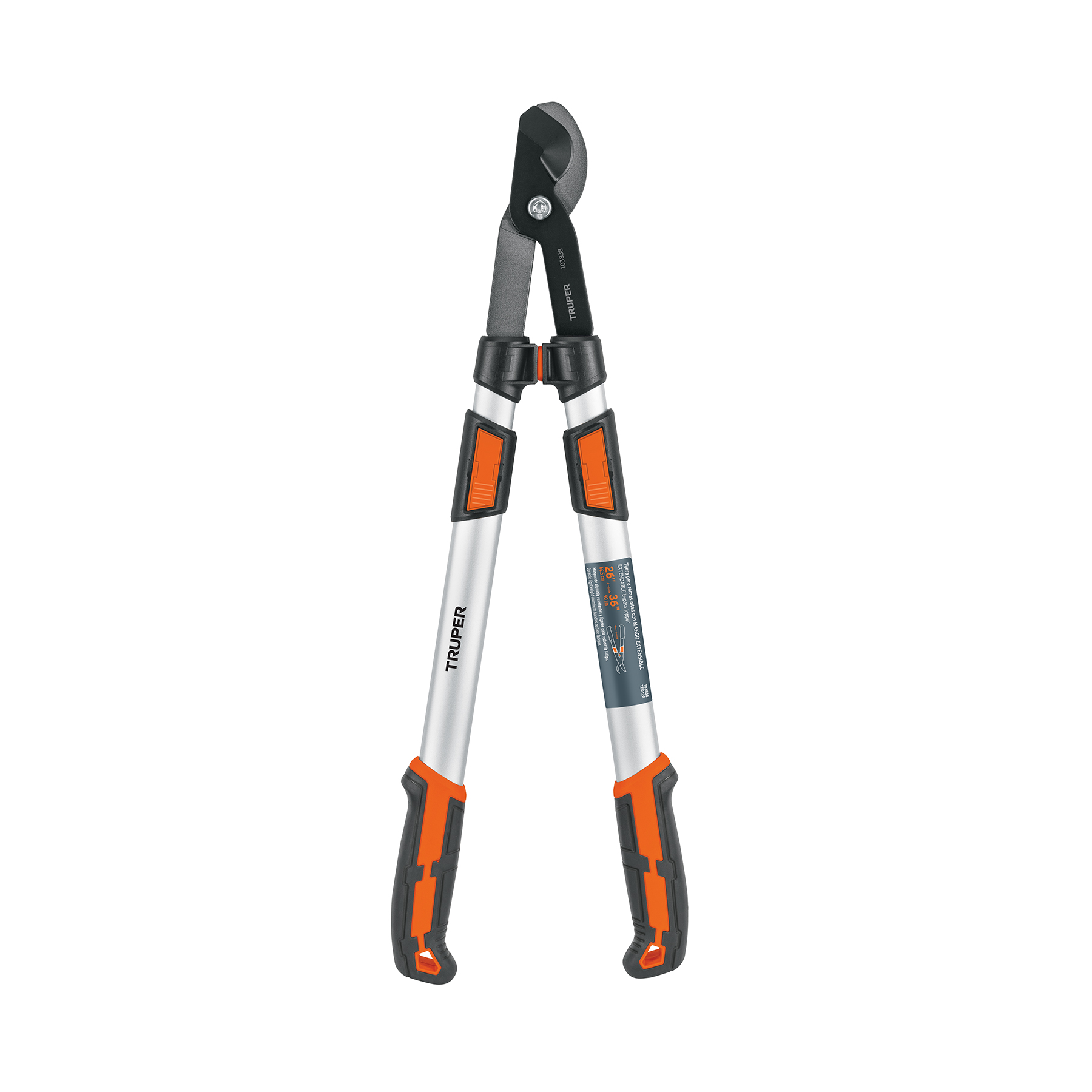 Tijera para ramas altas, mangos extensibles, TRUPER