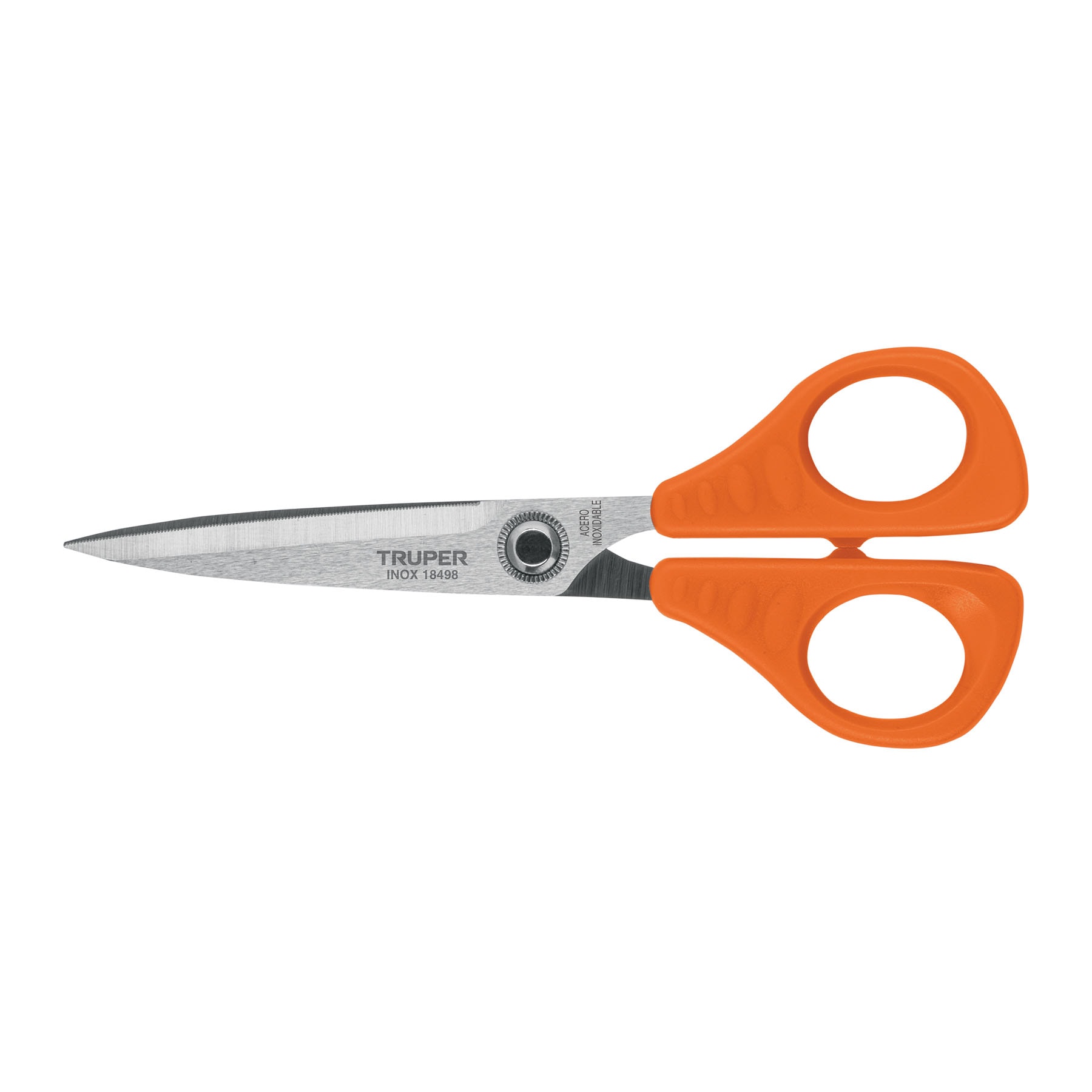 Tijera 6-1/2' de acero inoxidable para oficina, TRUPER