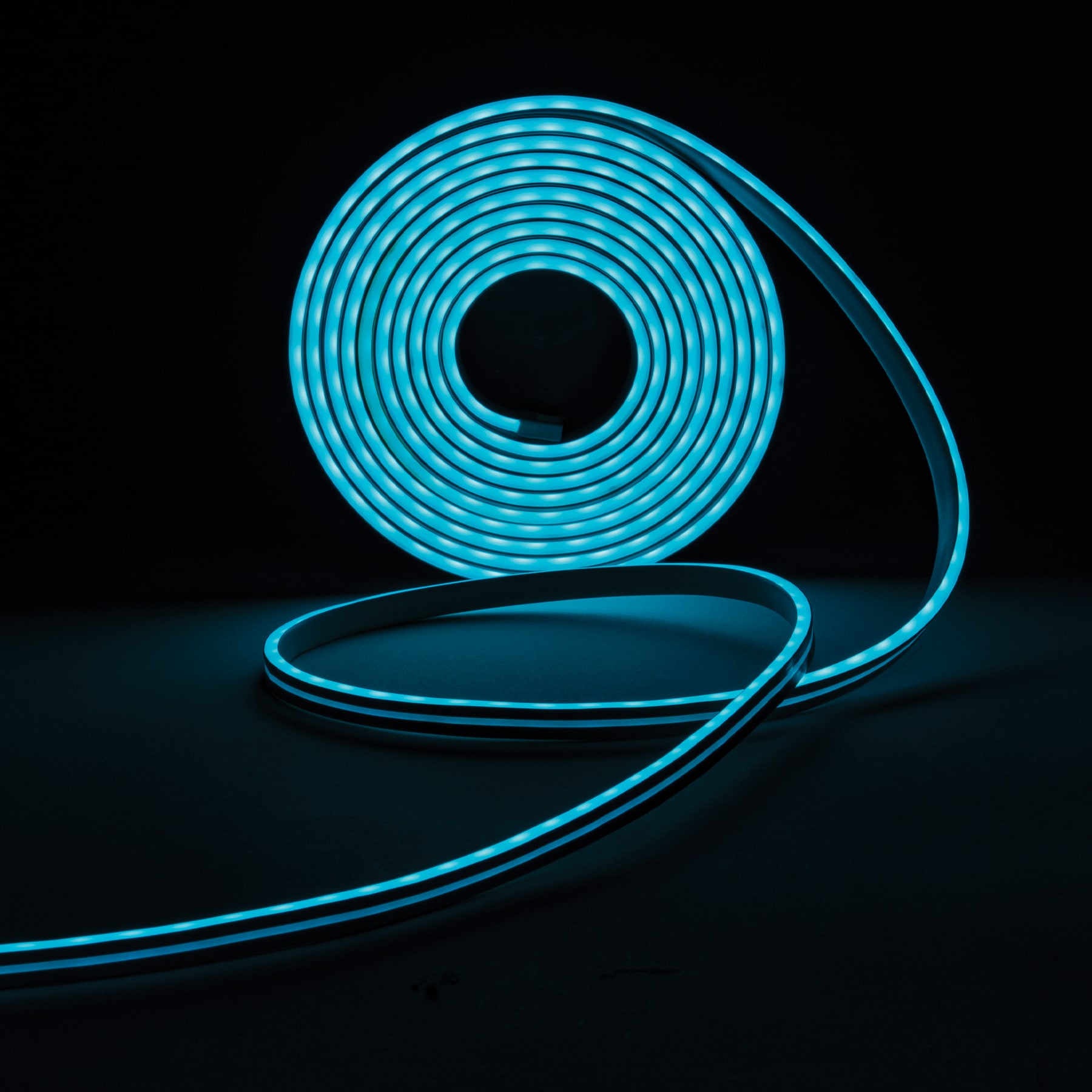 Tira Flexible de LED multicolor RGB Neón, 5 m, VOLTECK