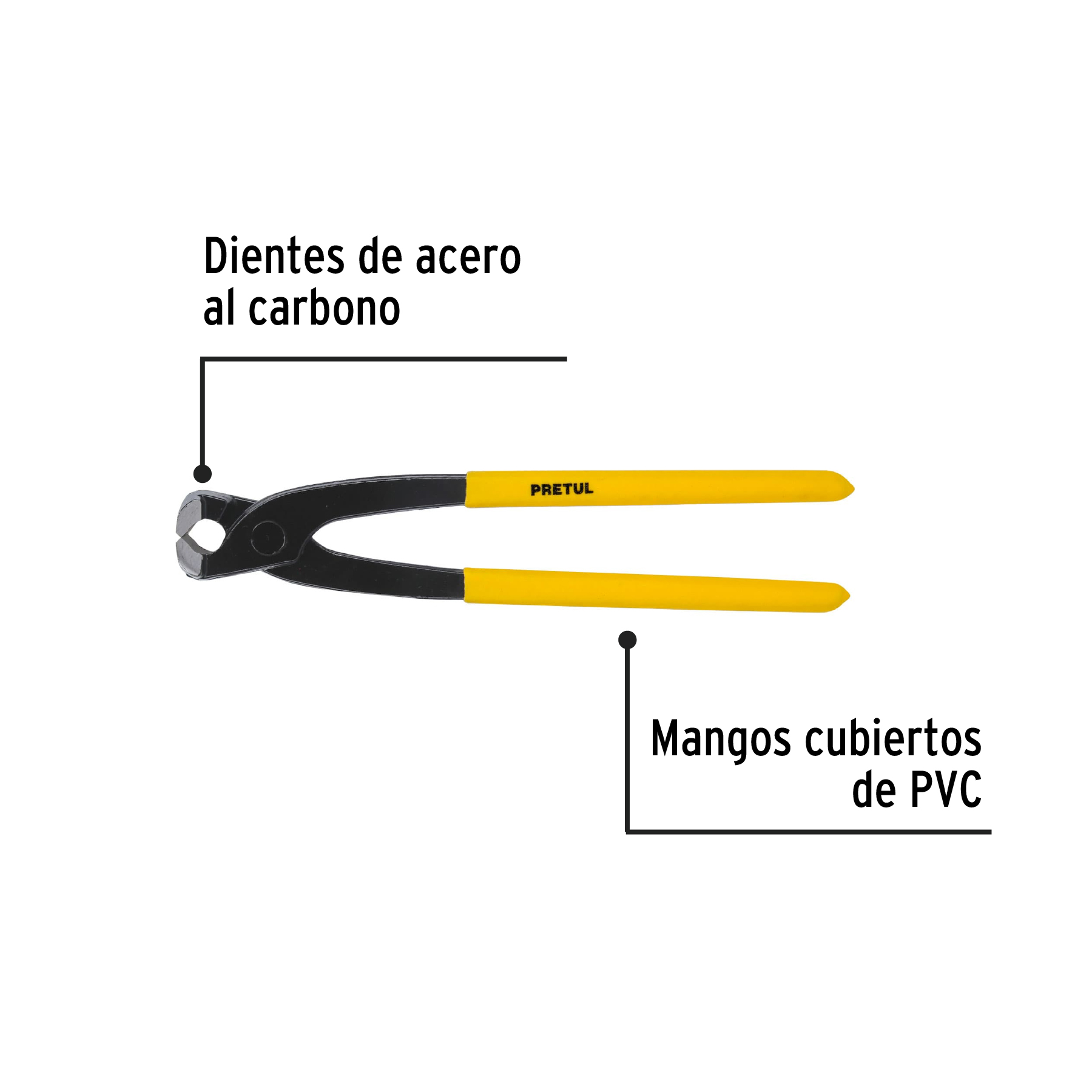 Tenaza de armador 10', Pretul - Imagen 2