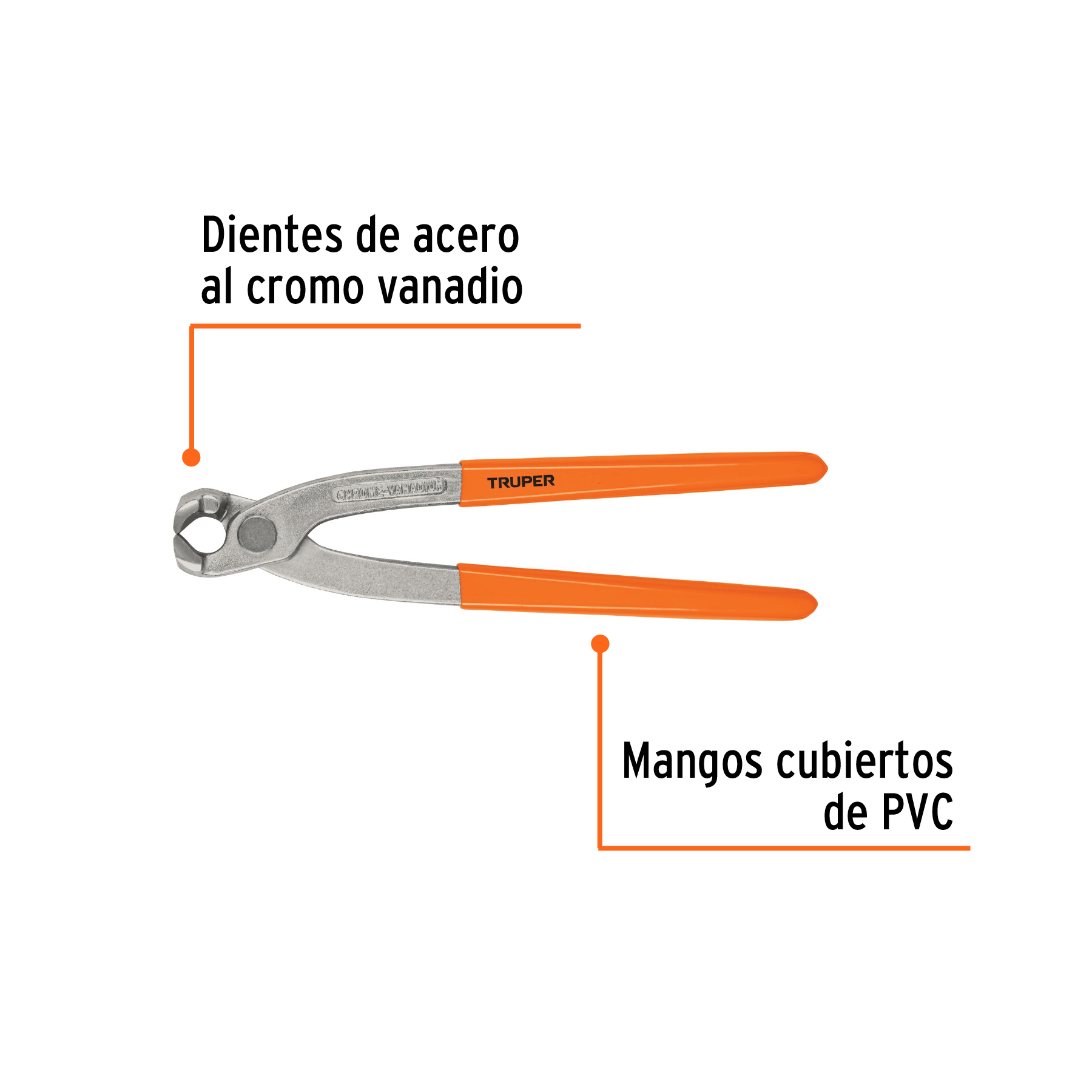 Tenaza de armador 8', Truper - Imagen 2
