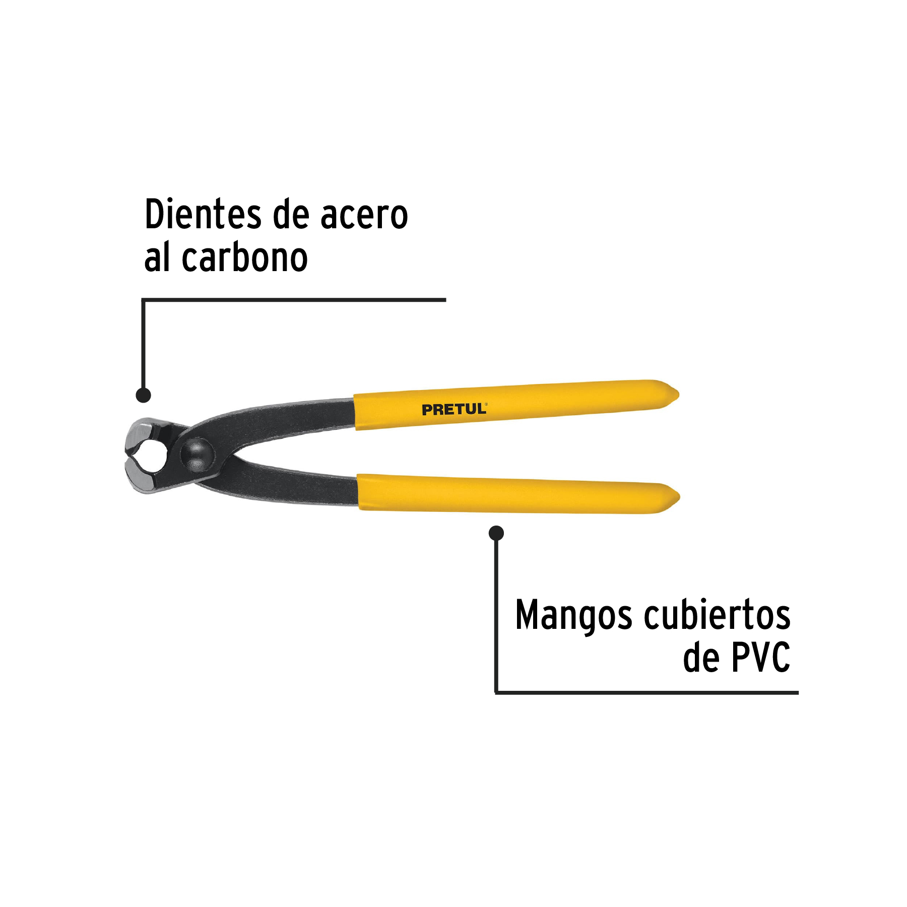 Tenaza de armador 8', Pretul - Imagen 2