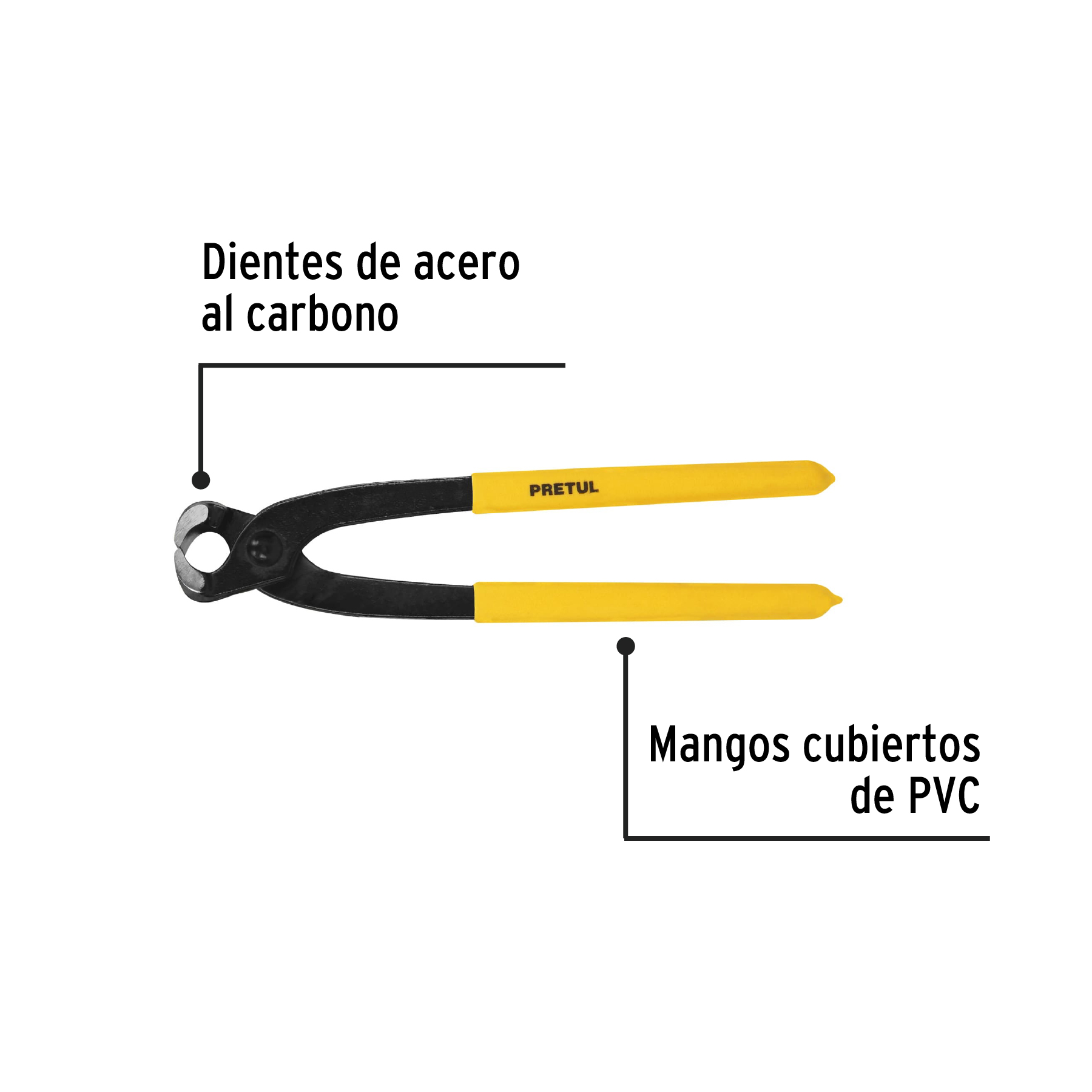 Tenaza de armador 9', Pretul - Imagen 2