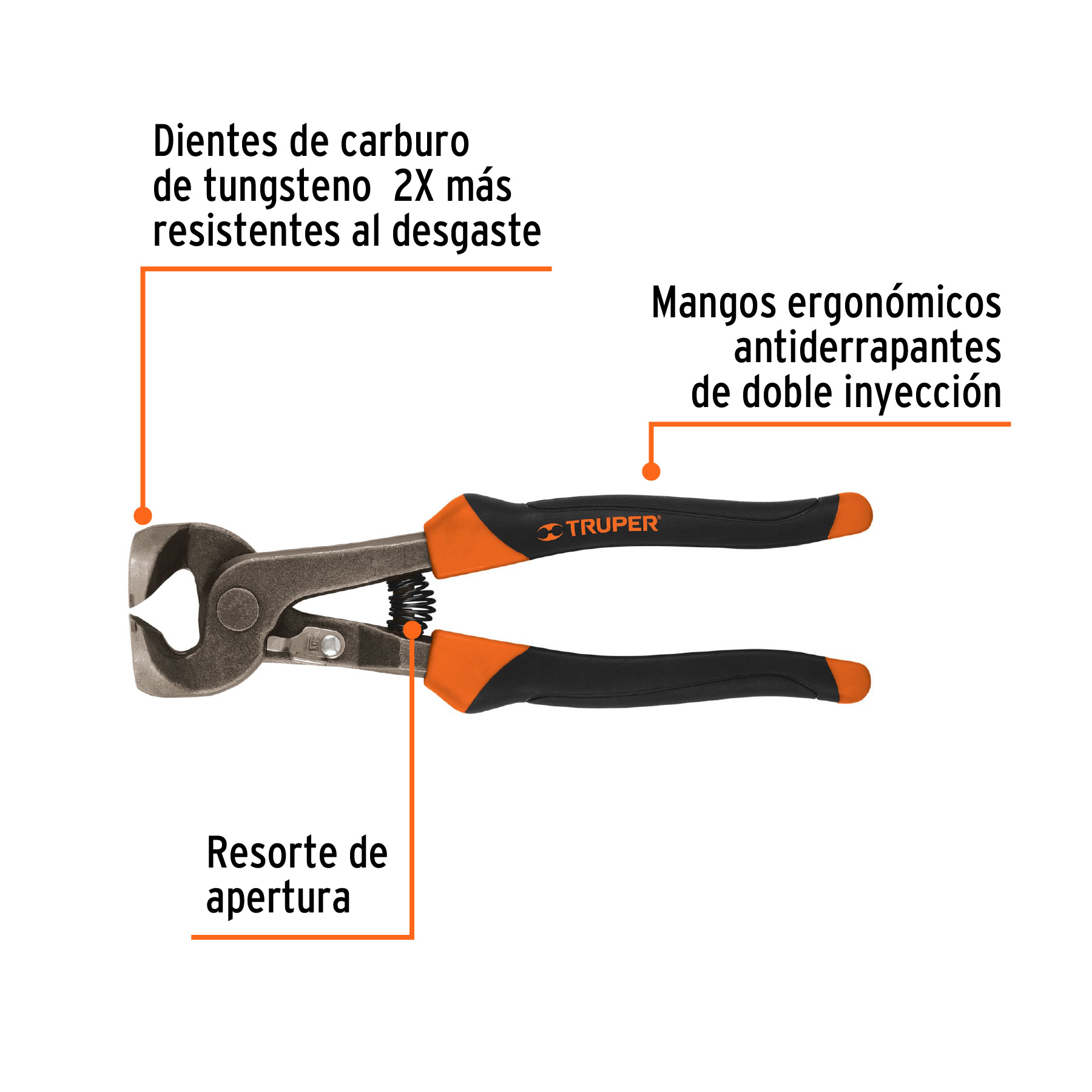 Tenaza 8' para azulejo, Truper - Imagen 2