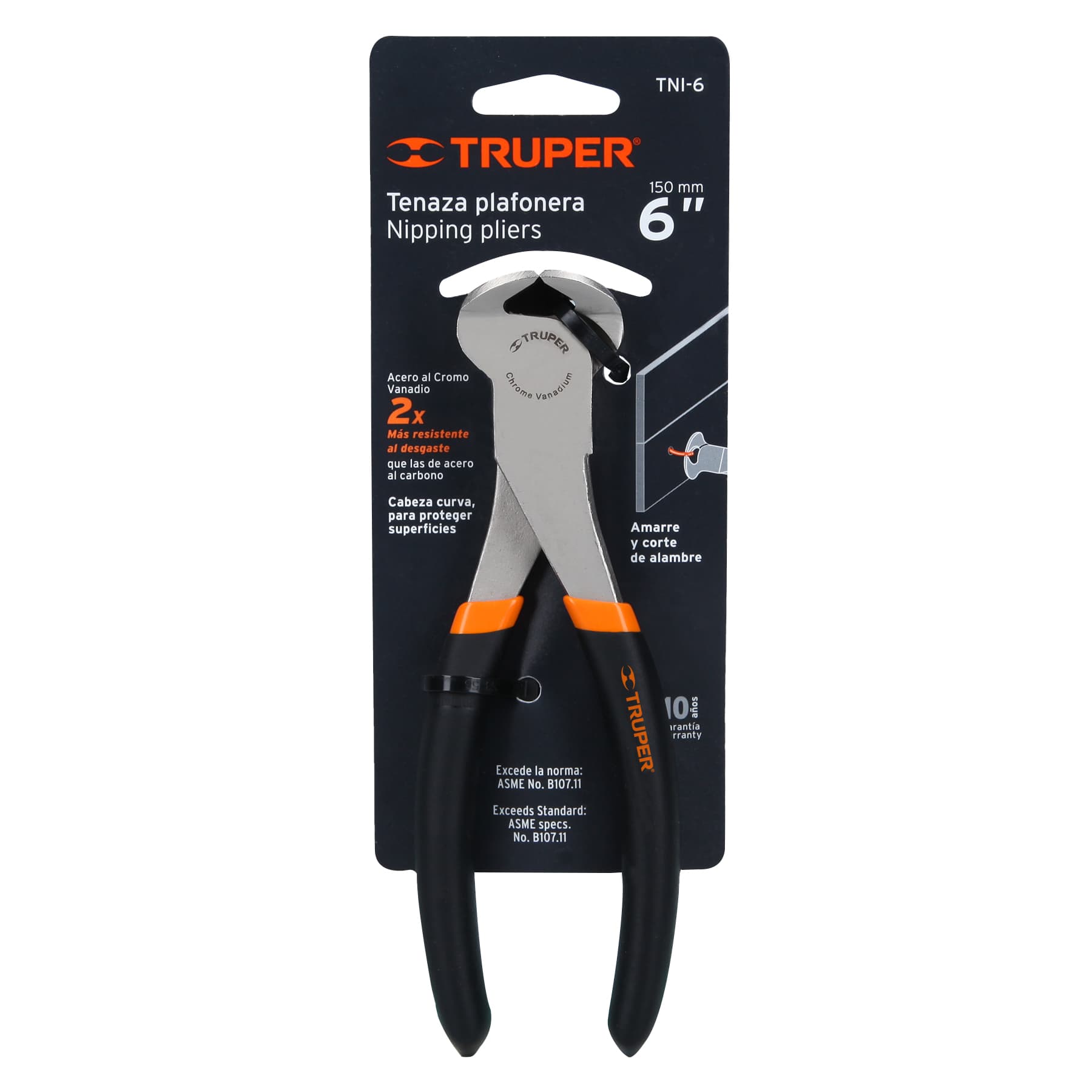 Tenaza plafonera industrial 6', Truper - Imagen 5