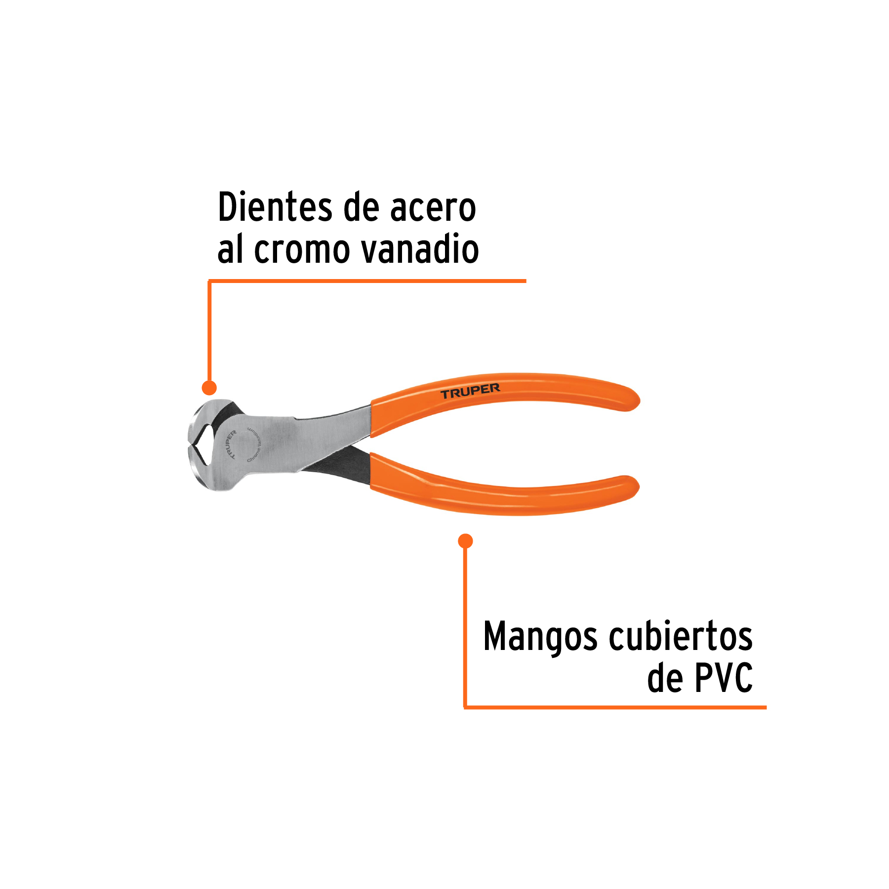 Tenaza plafonera industrial 6', Truper - Imagen 2