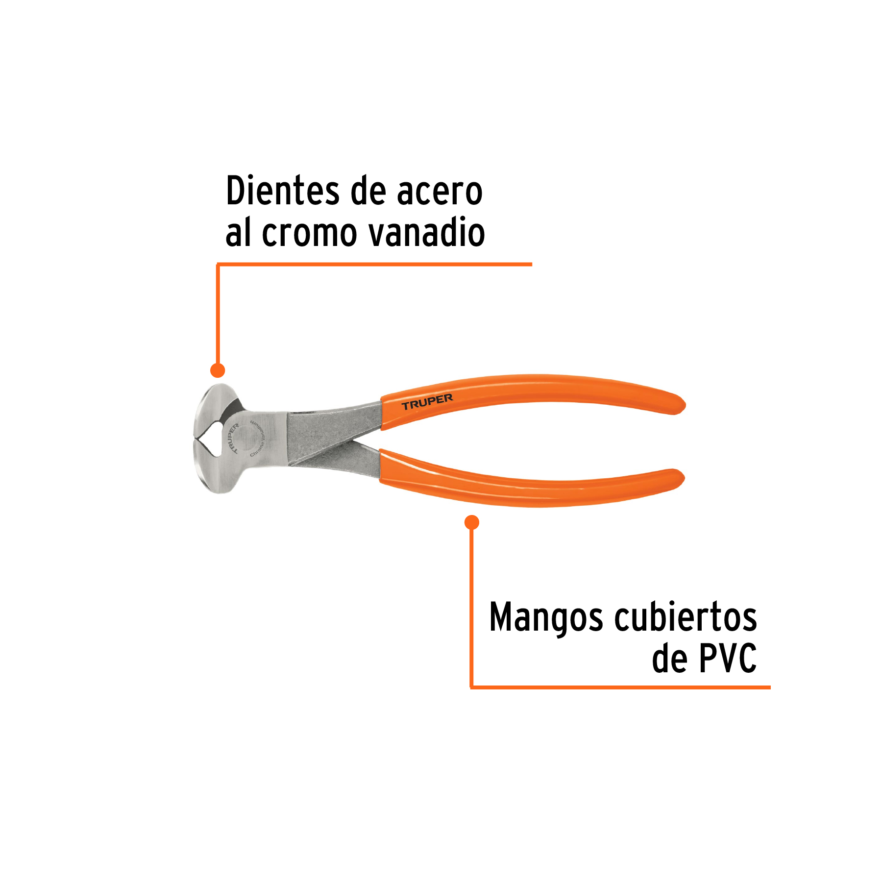 Tenaza plafonera industrial 8', Truper - Imagen 2