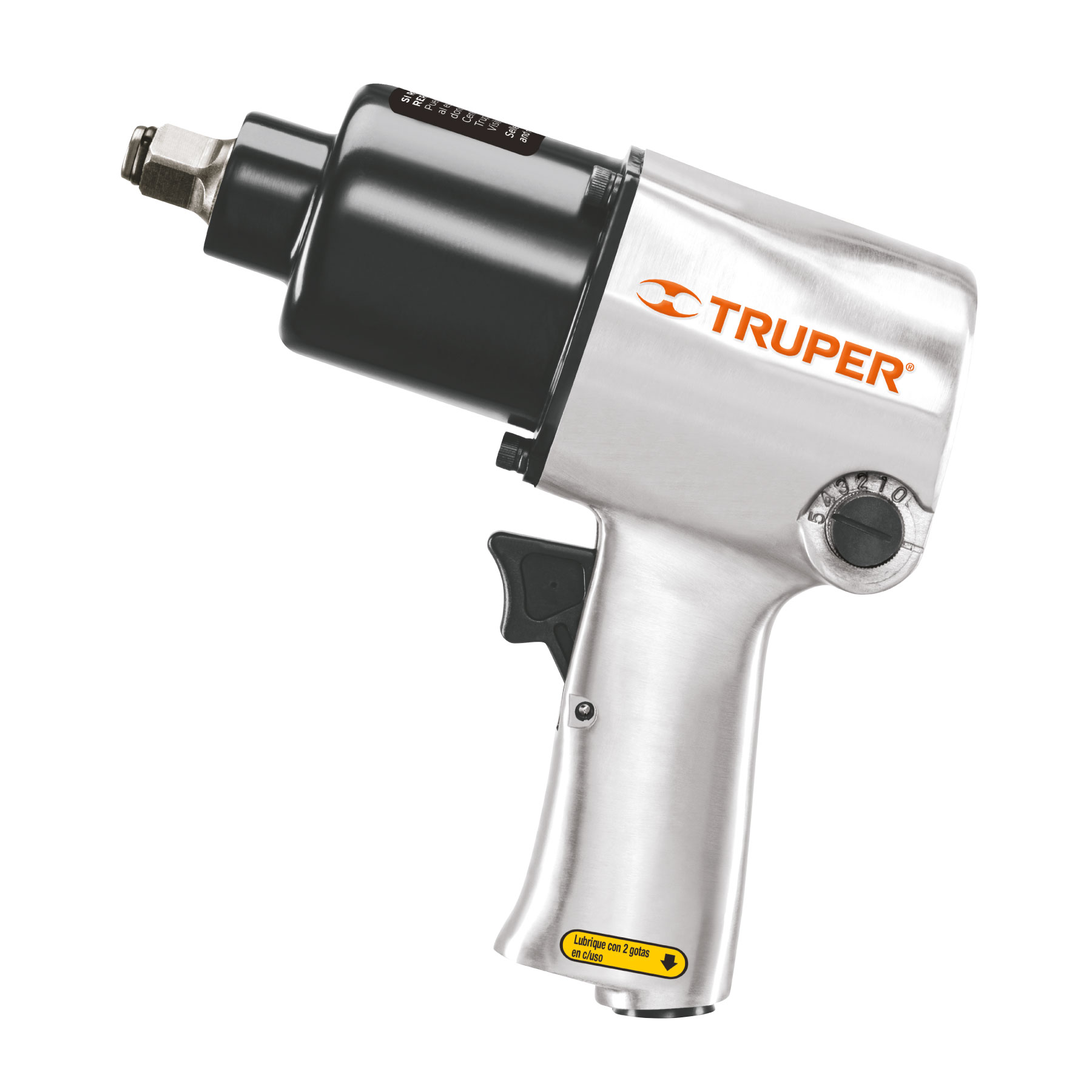 Llave (pistola) de impacto neumática 1/2', ind, TRUPER