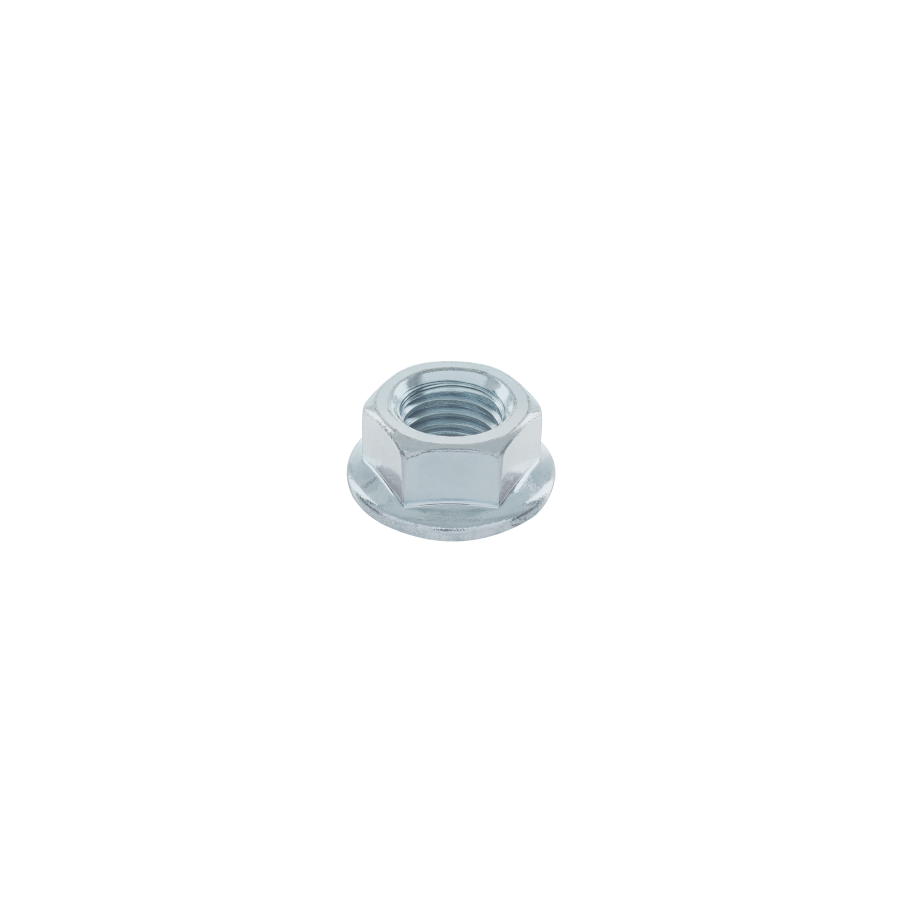 Bolsa con 10 tuercas flange, 3/4', acero galvanizado, FIERO