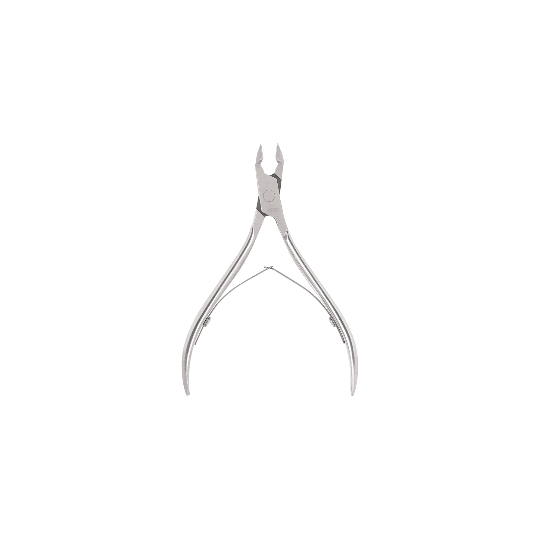 Alicate para manicure 4' cabeza recta, punta mediana, PRETUL