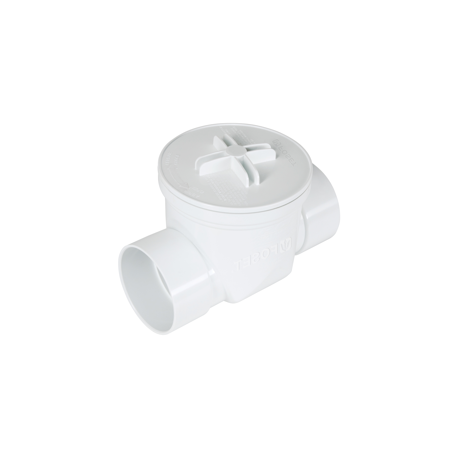 Válvula antirretorno de ABS de 4', Foset