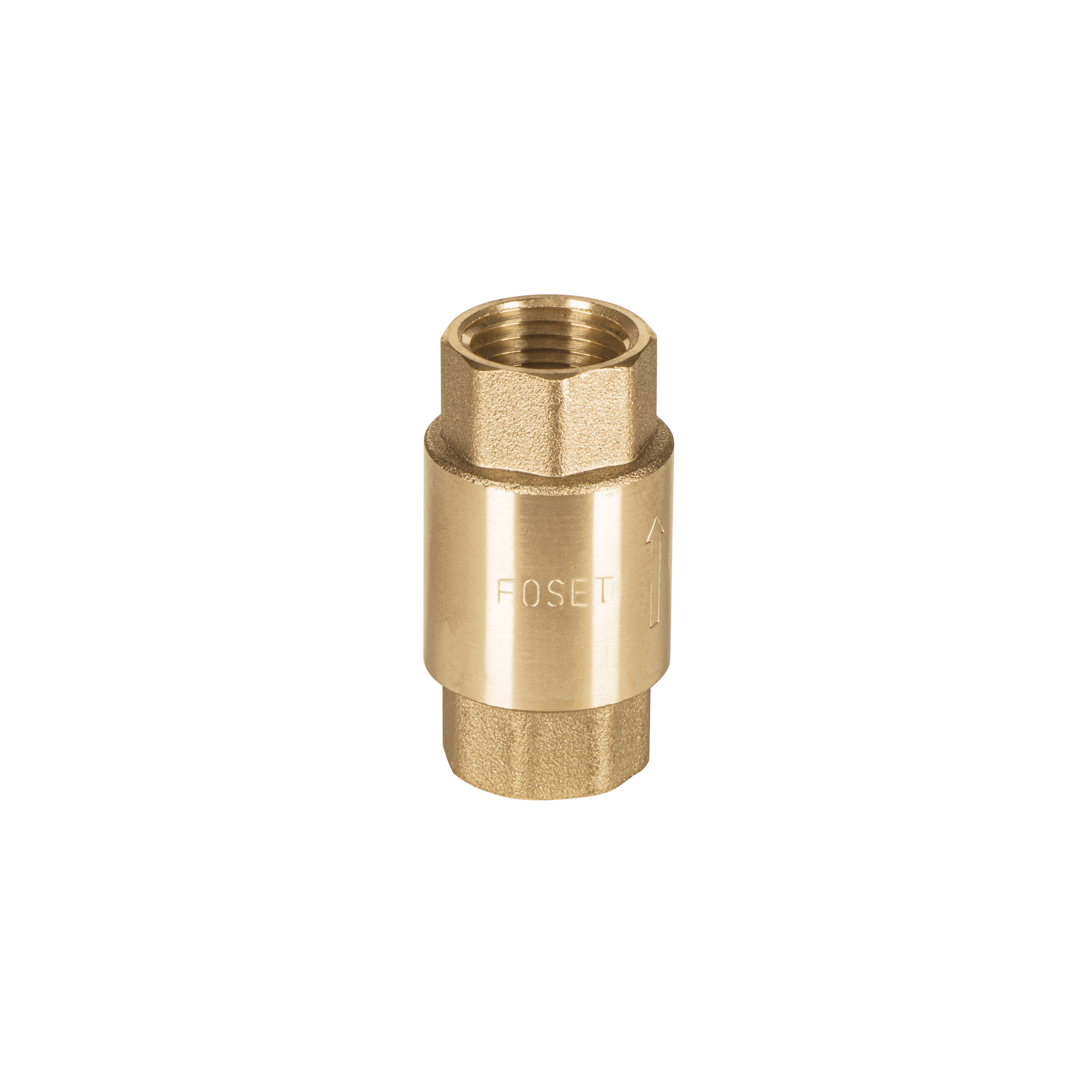 Válvula de retención de latón de 1/2', Foset
