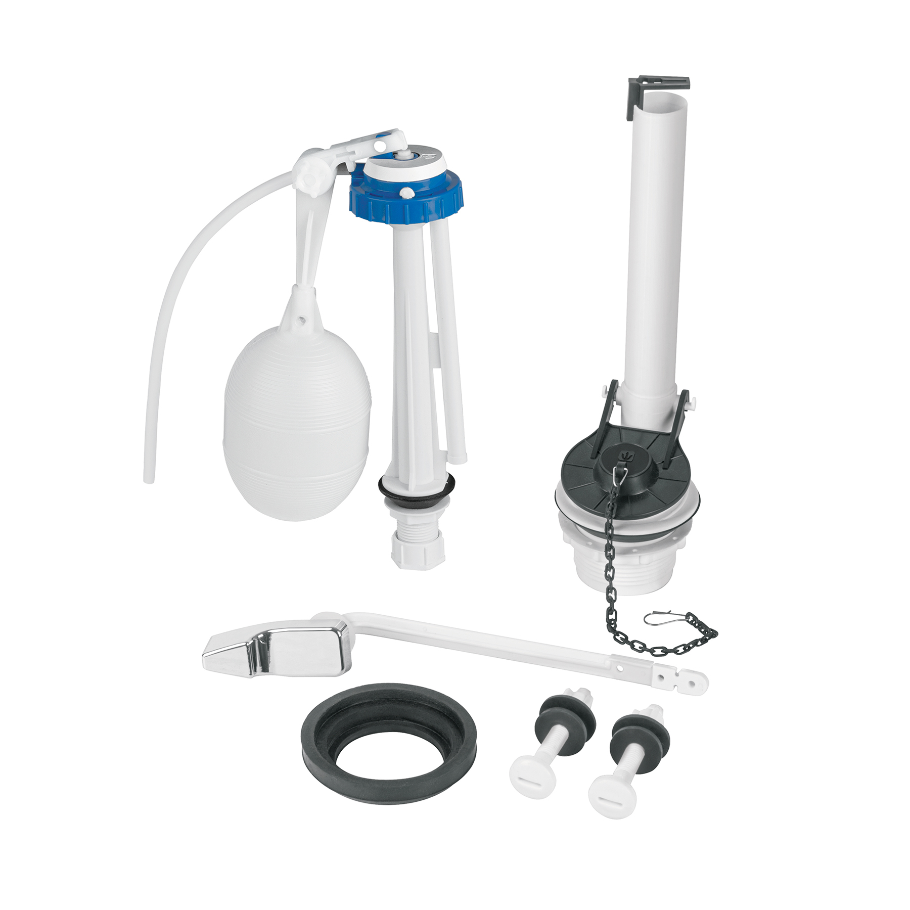 Juego de accesorios para WC, 2' con flotador, Foset