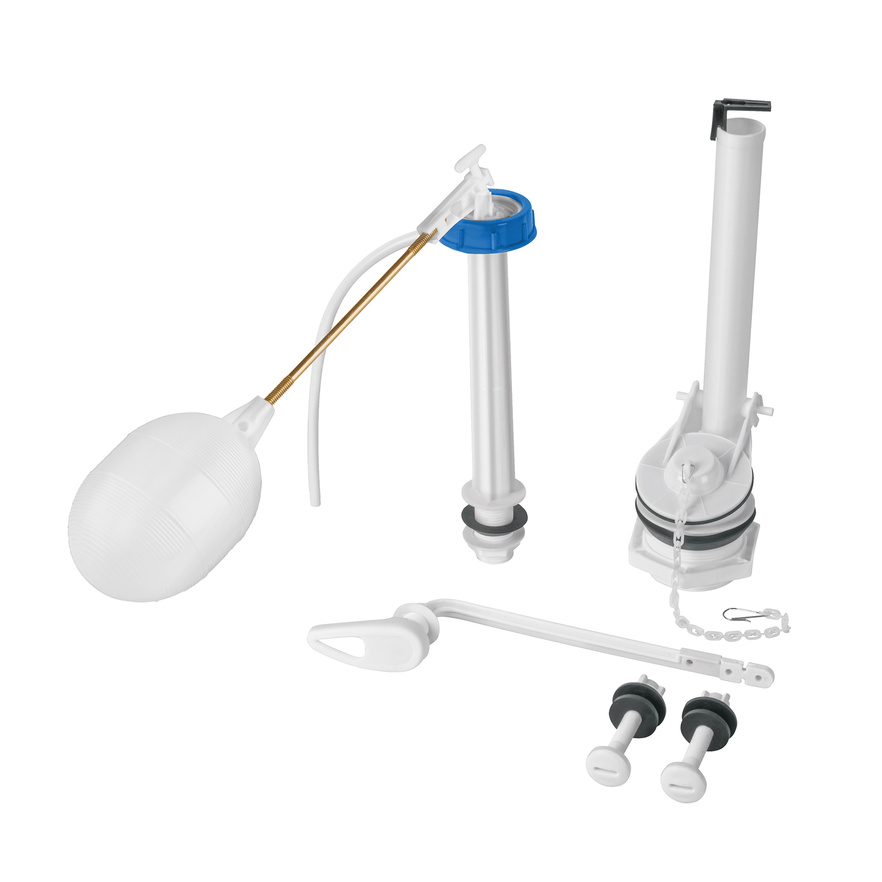 Juego de accesorios para WC, 2' con flotador, Basic